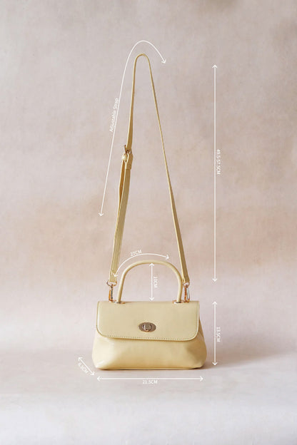 The Vivienne Box - Macaroon Yellow