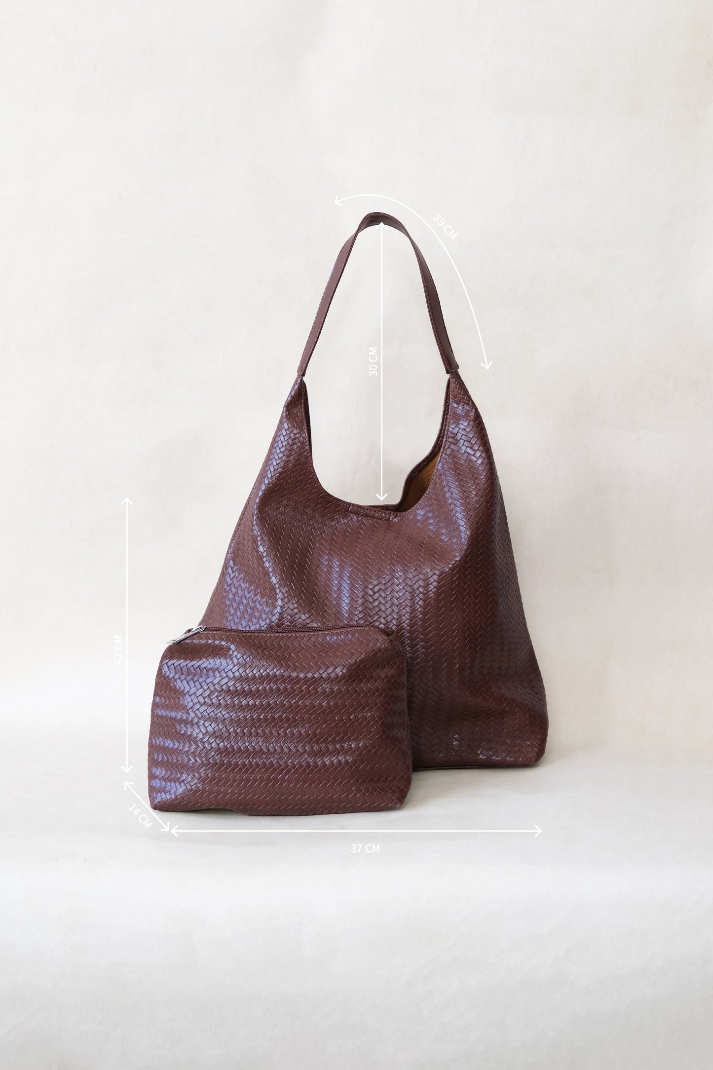 The Pure Elegance Tote - Caramel