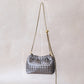 Artisan Signature Cloud Bag - Metallic Gray
