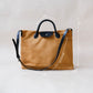 The Large Parisian Bag In Mustard Brown