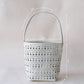 The Aveline Bucket Bag - White