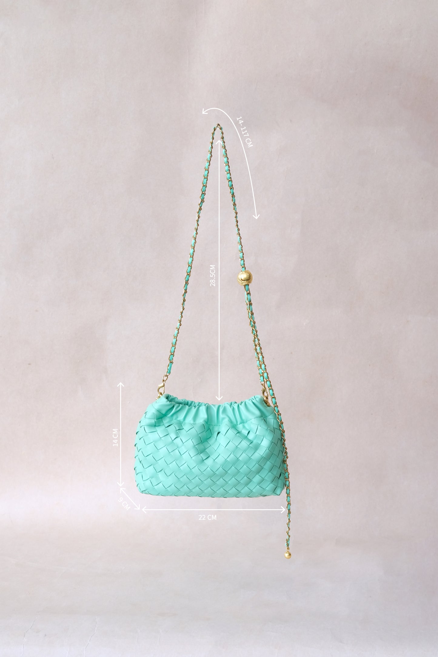 Artisan Signature Cloud Bag - Siren Green