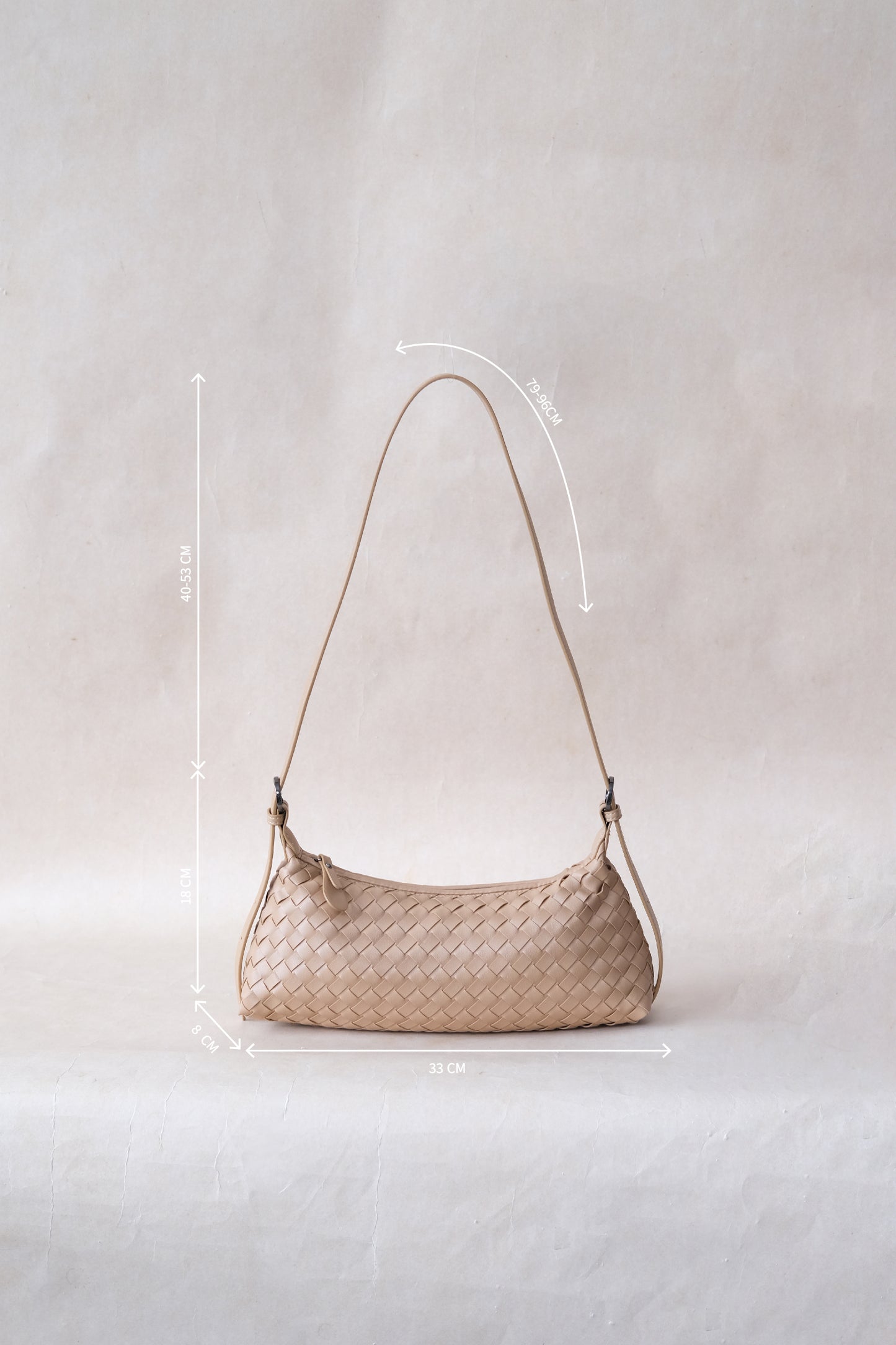 Maison Artisan Colette Baguette Bag - Almond