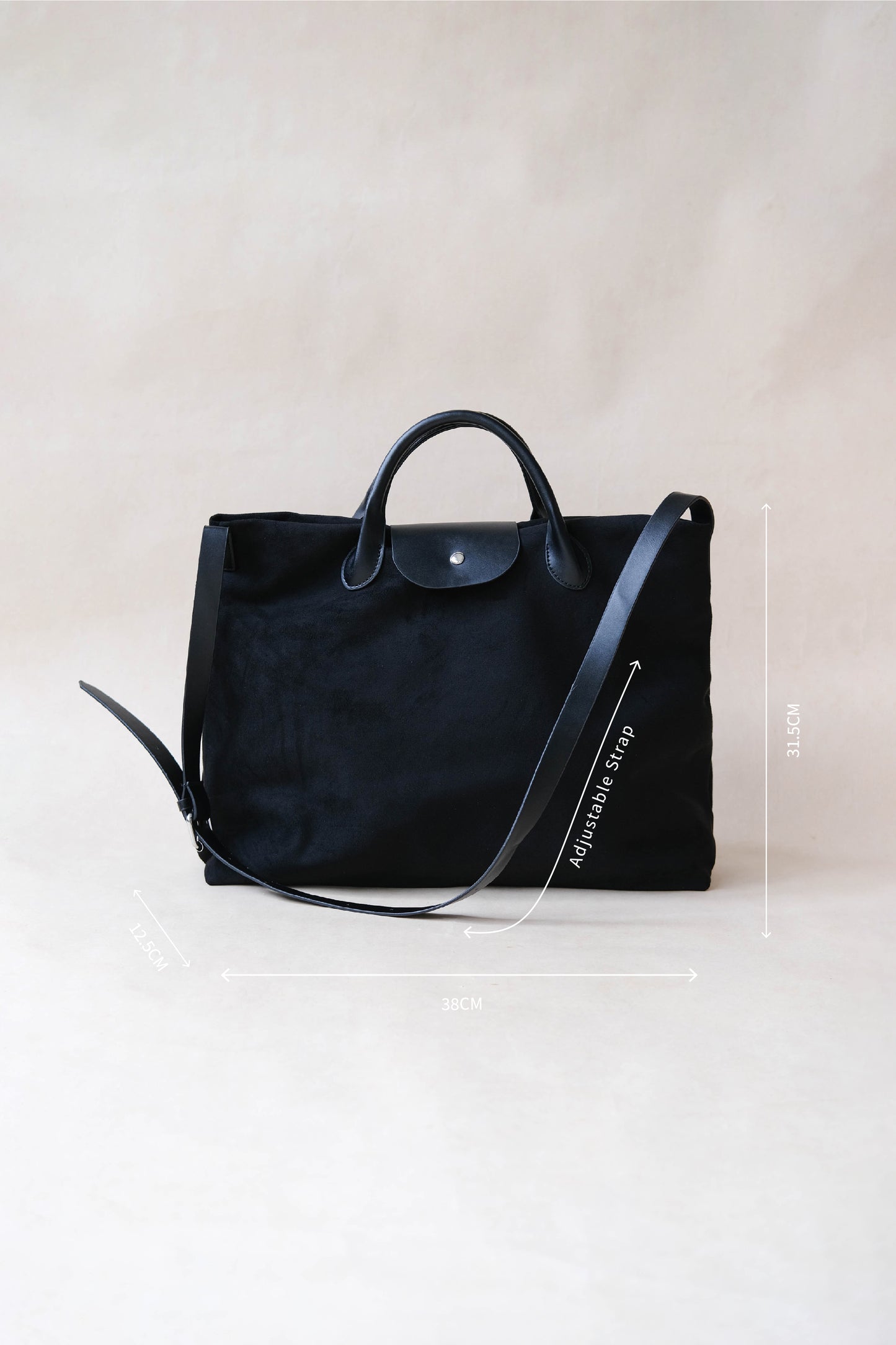 The Large Parisian Bag In Classic Black