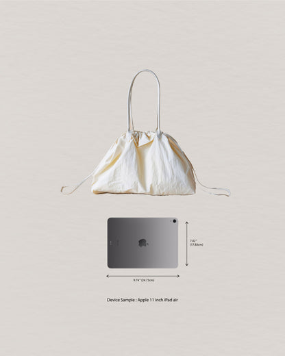 Nyla Tote - Cream White