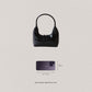 The Amélie Glaze Bag - Classic Black