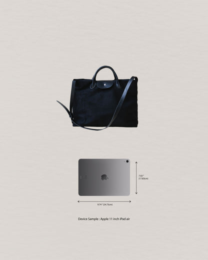 The Large Parisian Bag In Classic Black