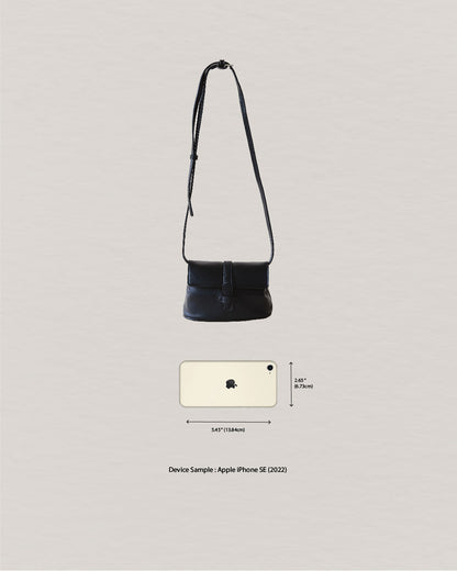 The Nari Box Bag - Classic Black