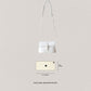 The Nari Box Bag - White