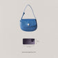 The Yuna Saddle Bag - Deep Ocean Blue