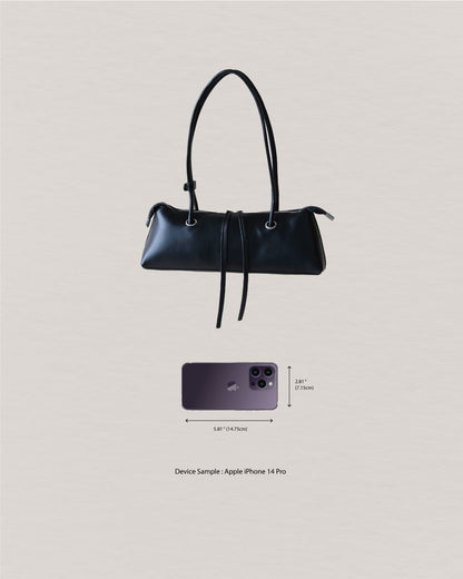 The Élise Baguette - Classic Black