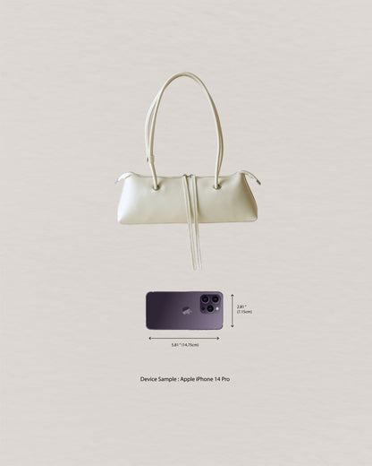 The Élise Baguette - Cream White