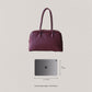 The Elira Tote - Wine Red