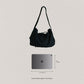 Lace canvas bag in Classic Black
