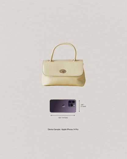 The Vivienne Box - Macaroon Yellow