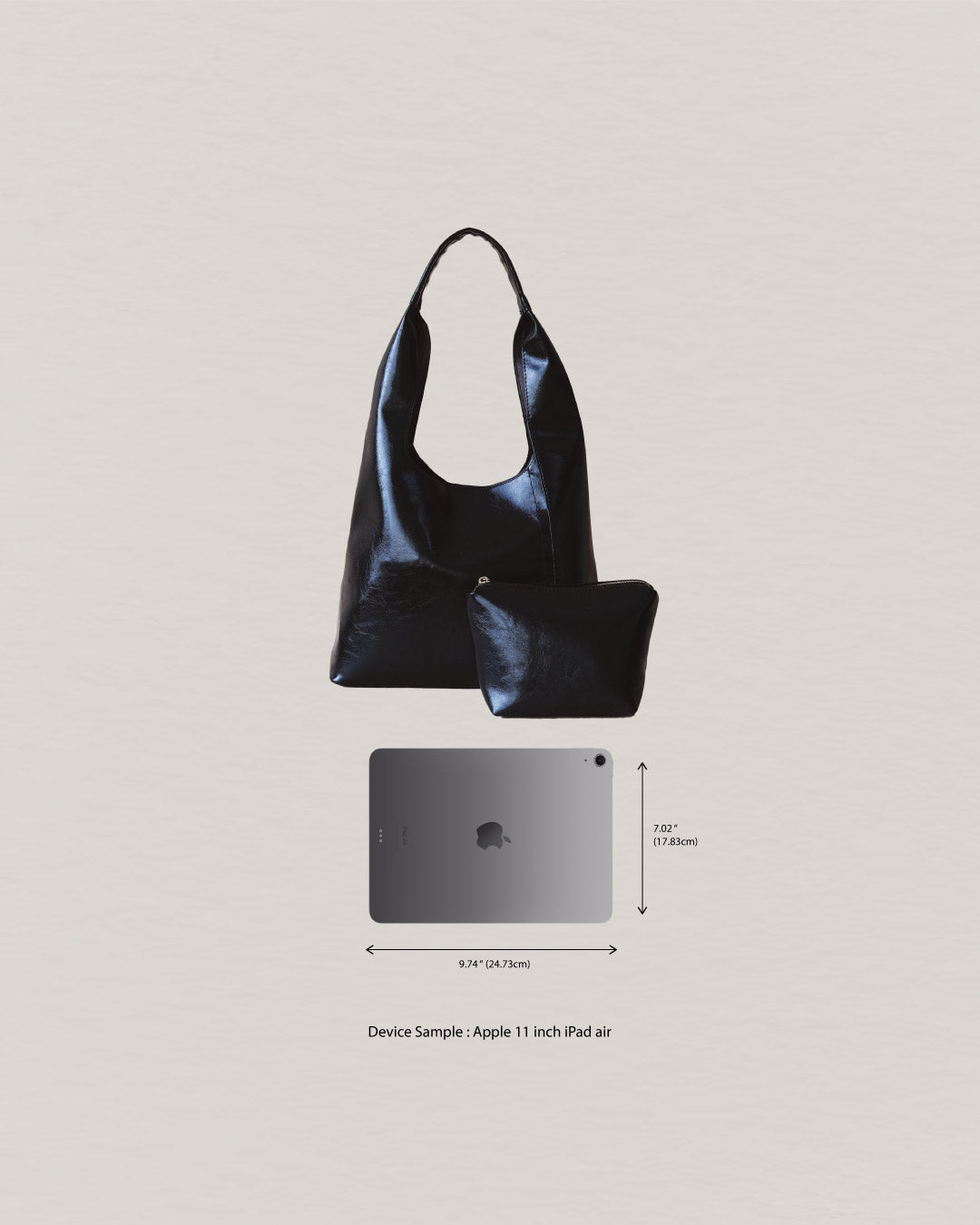 The Margaux Tote - Classic Black