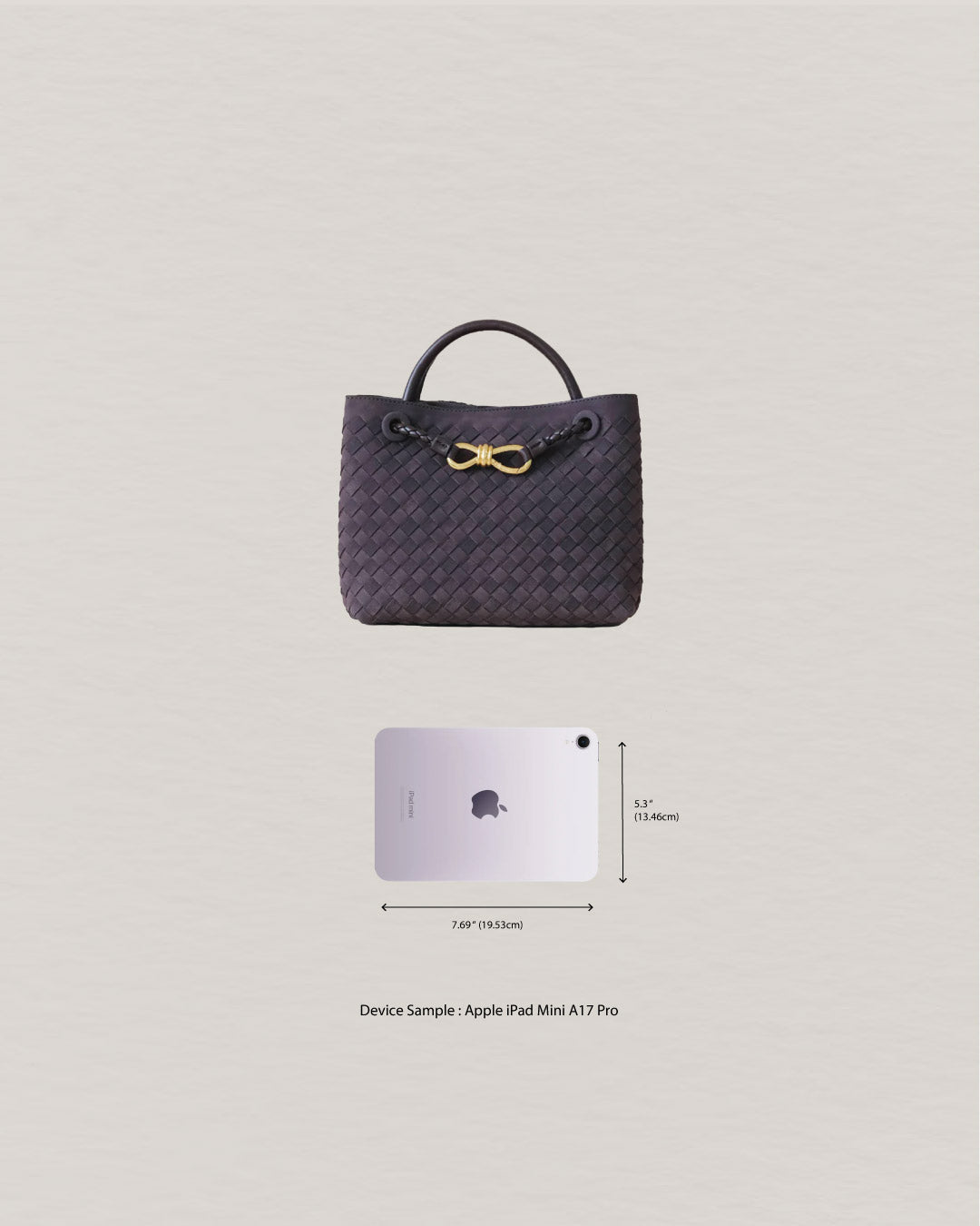 Artisan Velora Tote - Dark Chocolate