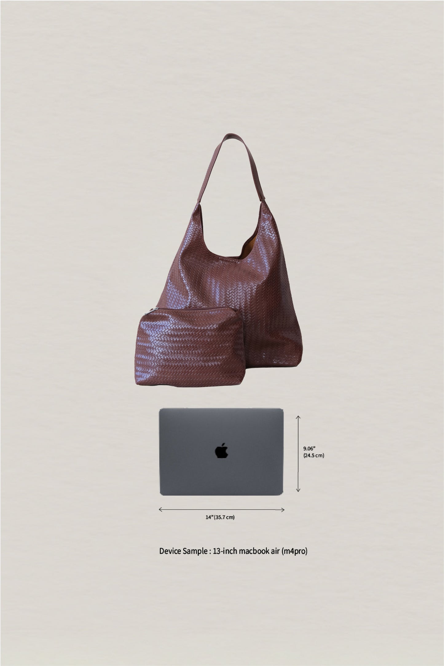 The Pure Elegance Tote - Caramel