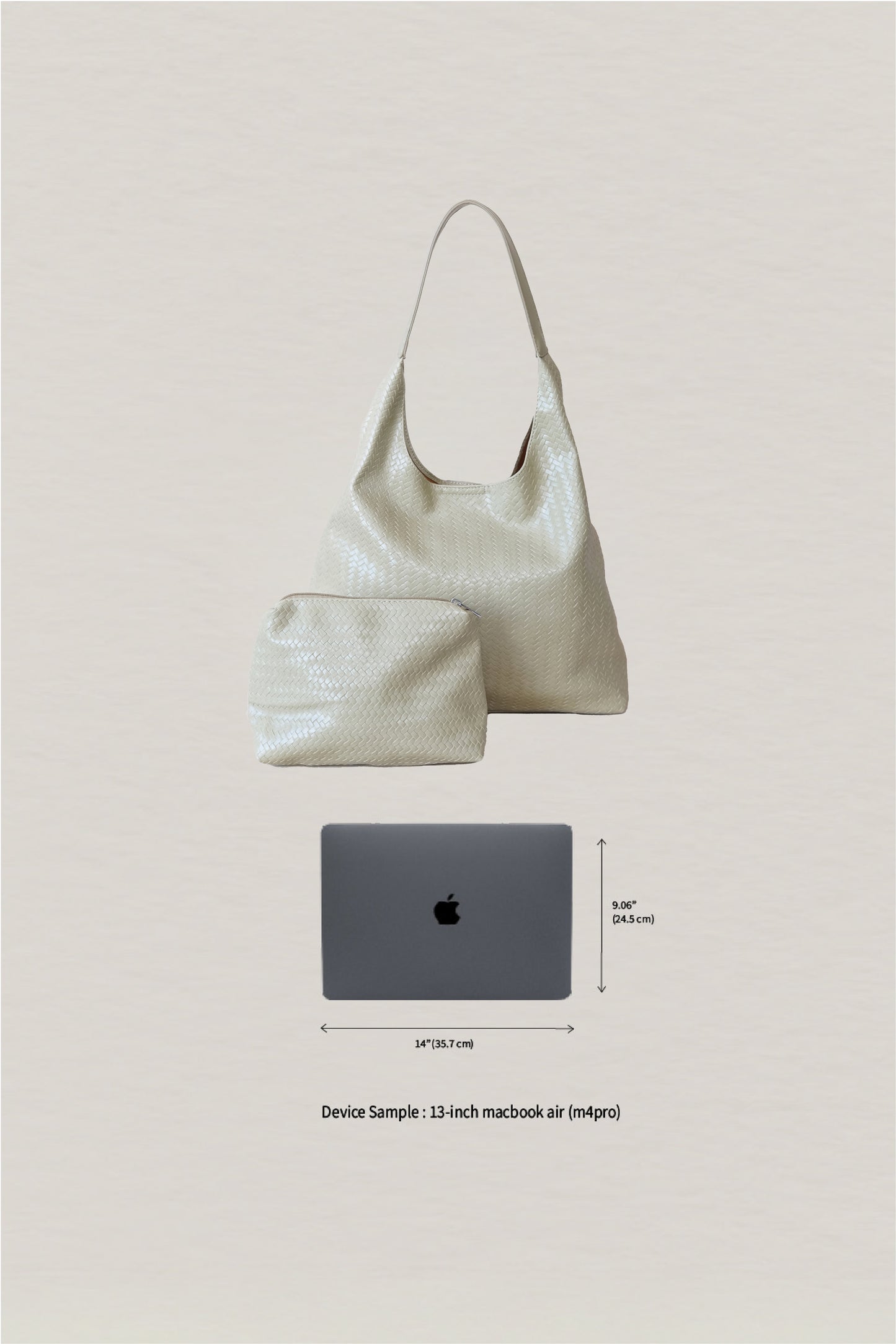 The Pure Elegance Tote - Light Green