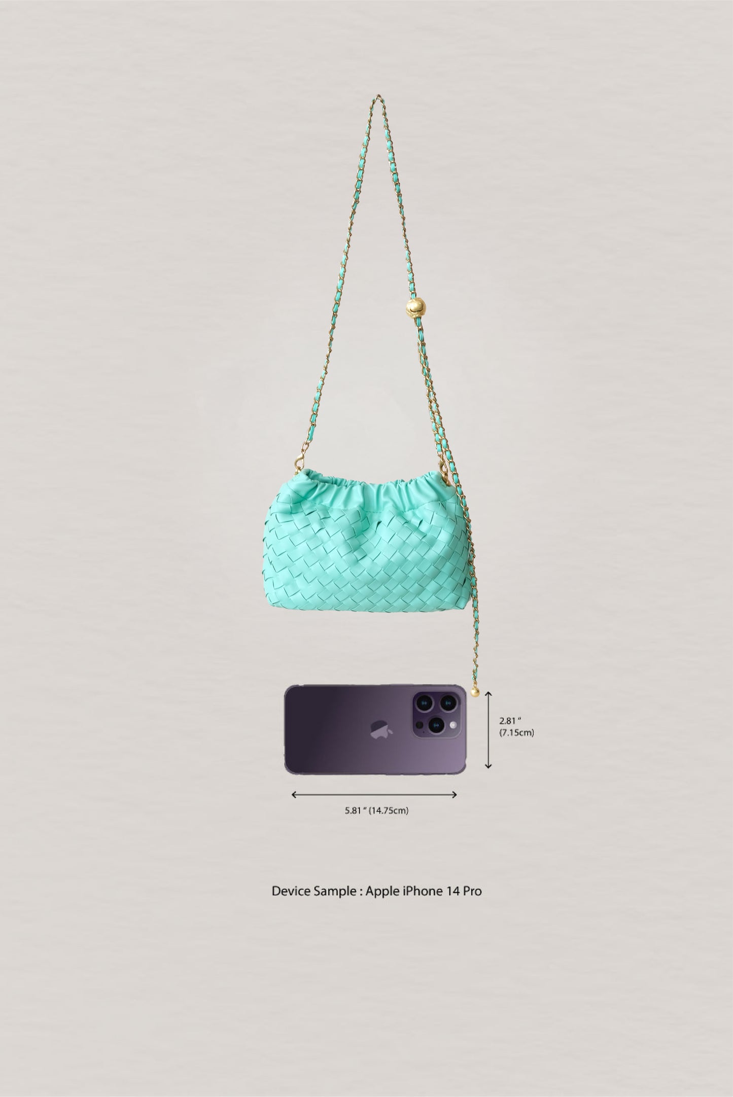 Artisan Signature Cloud Bag - Siren Green