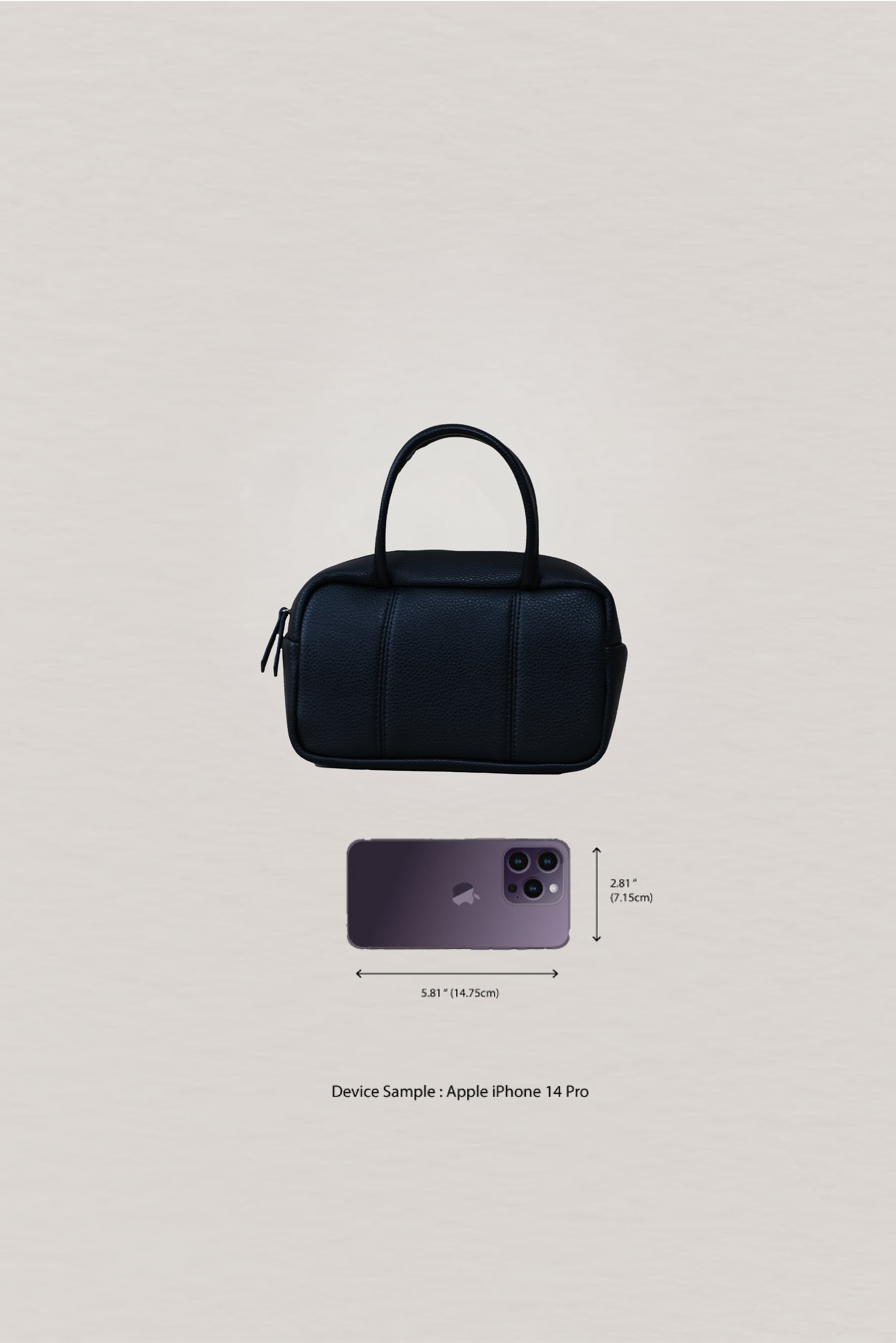Aurelia Mini Boston - Classic Black – S A O U