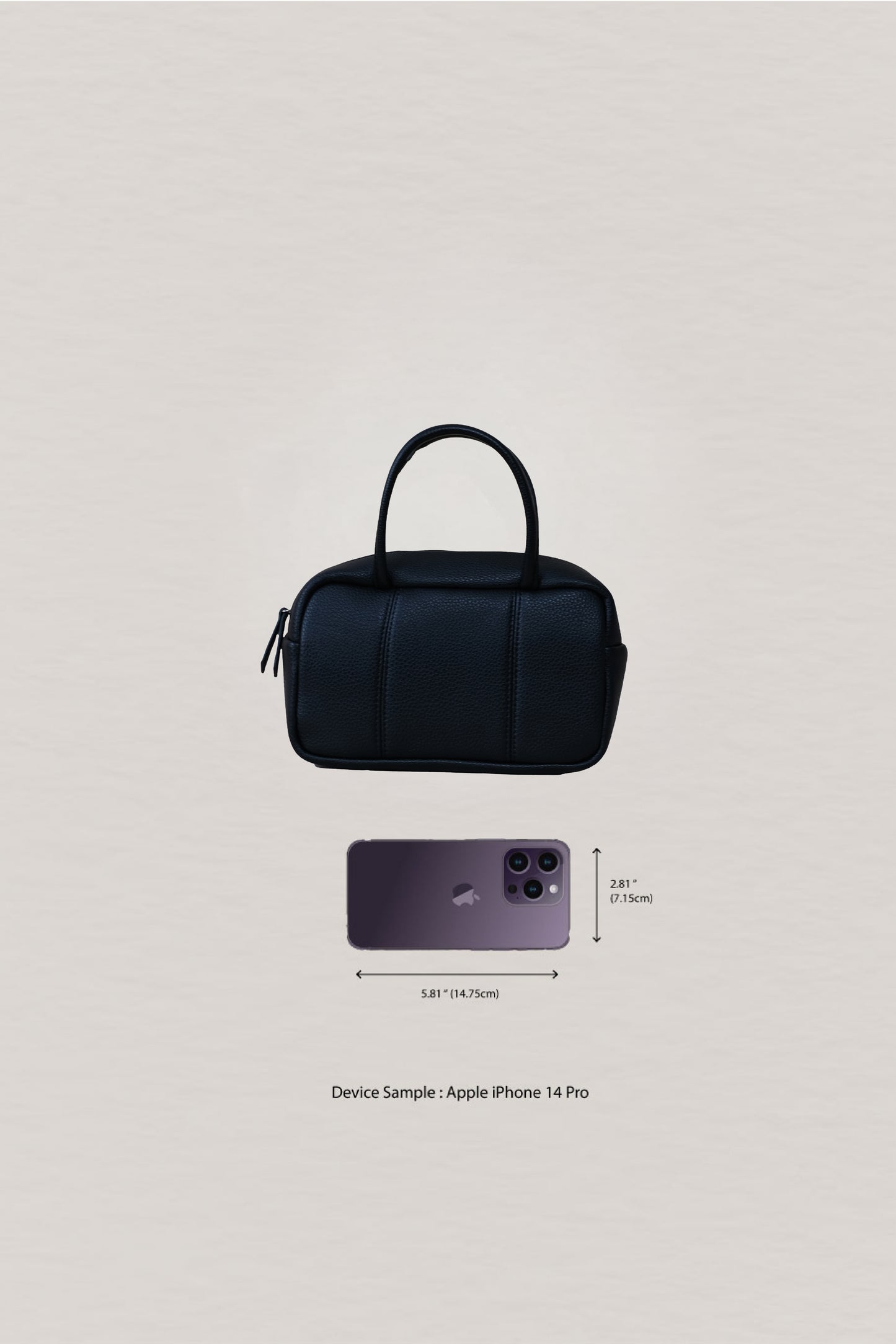Aurelia Mini Boston - Classic Black