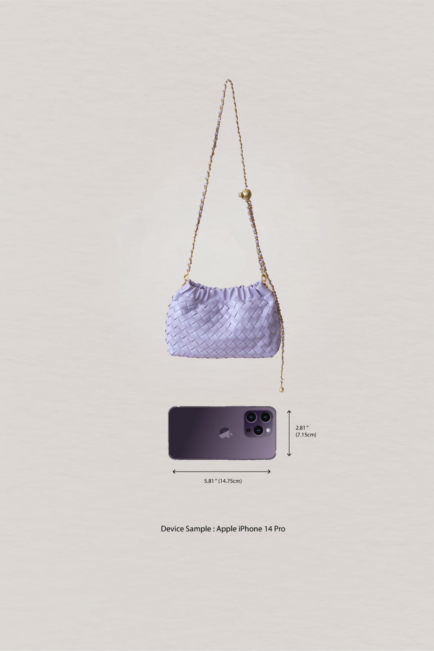 Artisan Signature Cloud Bag - Light Purple