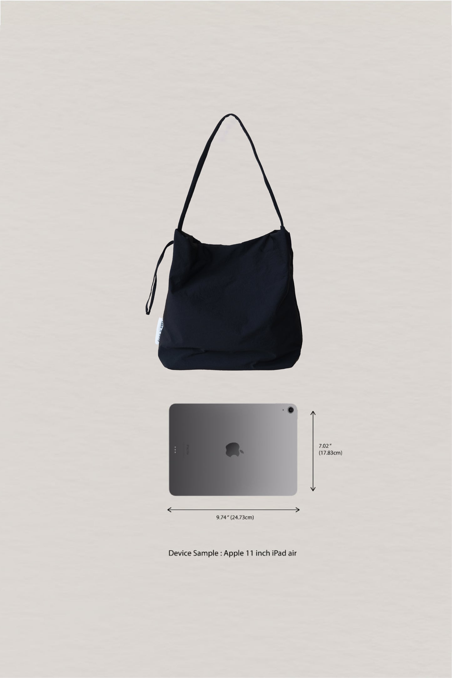 Everyday Nylon Carryall - Classic Black