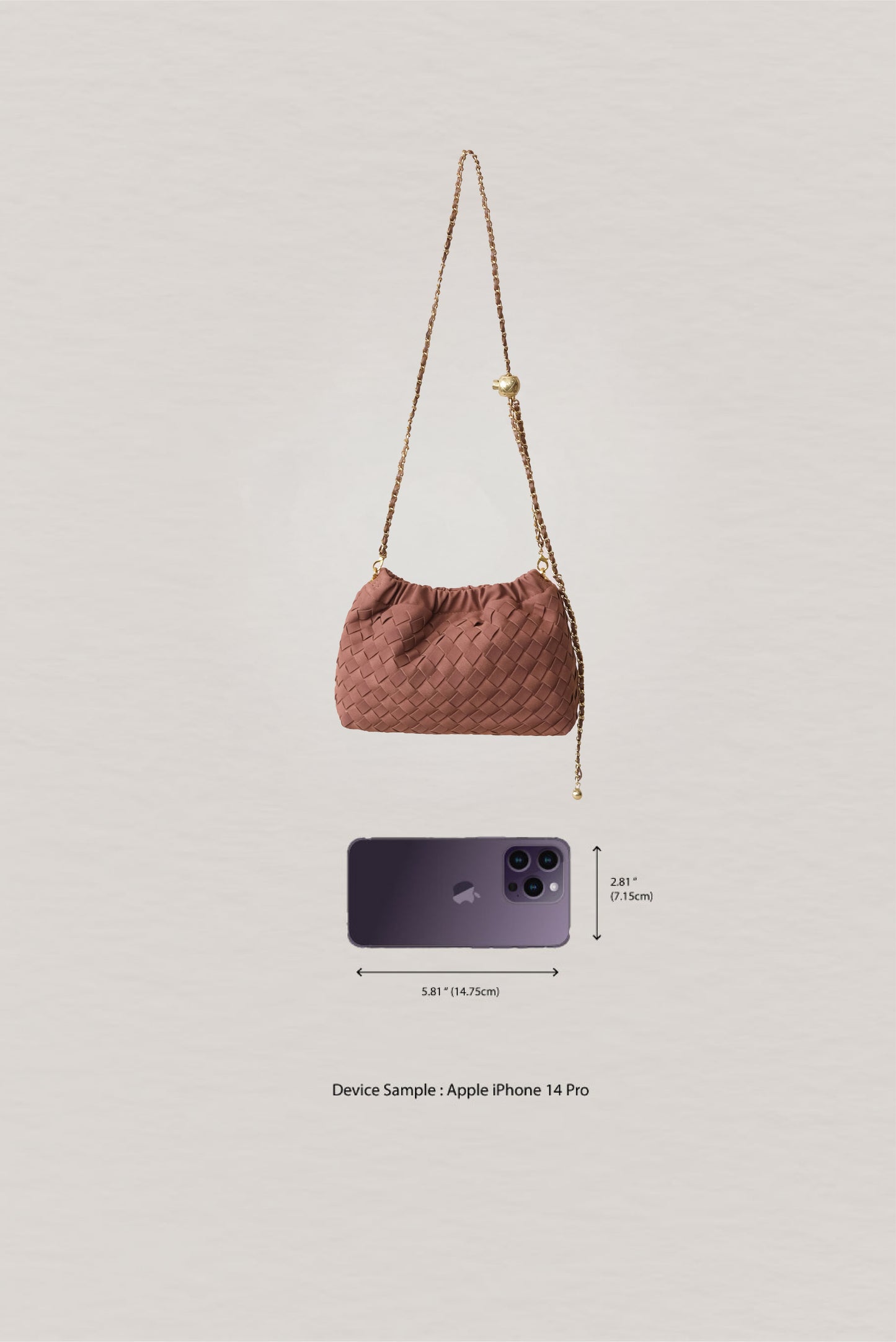 Artisan Signature Cloud Bag - Matte Chestnut