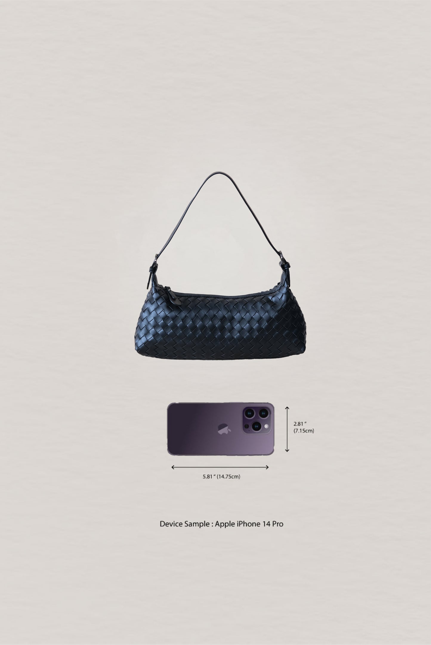 Maison Artisan Colette Baguette Bag - Shinny Black