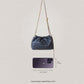 Artisan Signature Cloud Bag - Gunmetal Gray
