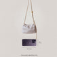 Artisan Signature Cloud Bag - White Sand