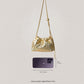 Artisan Signature Cloud Bag - Shinny Gold