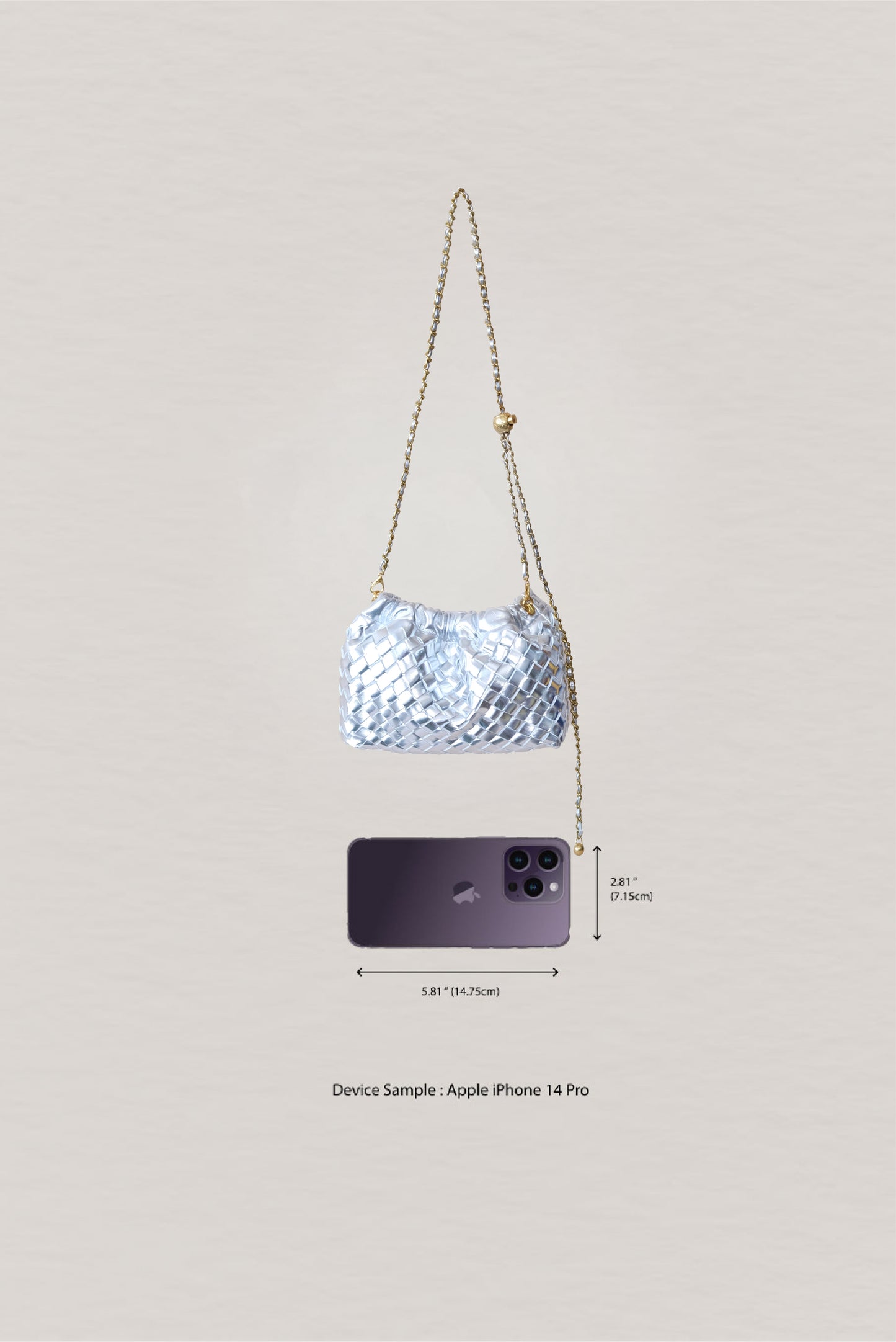 Artisan Signature Cloud Bag - Silver