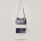 Artisan Signature Cloud Bag - Metallic Gray