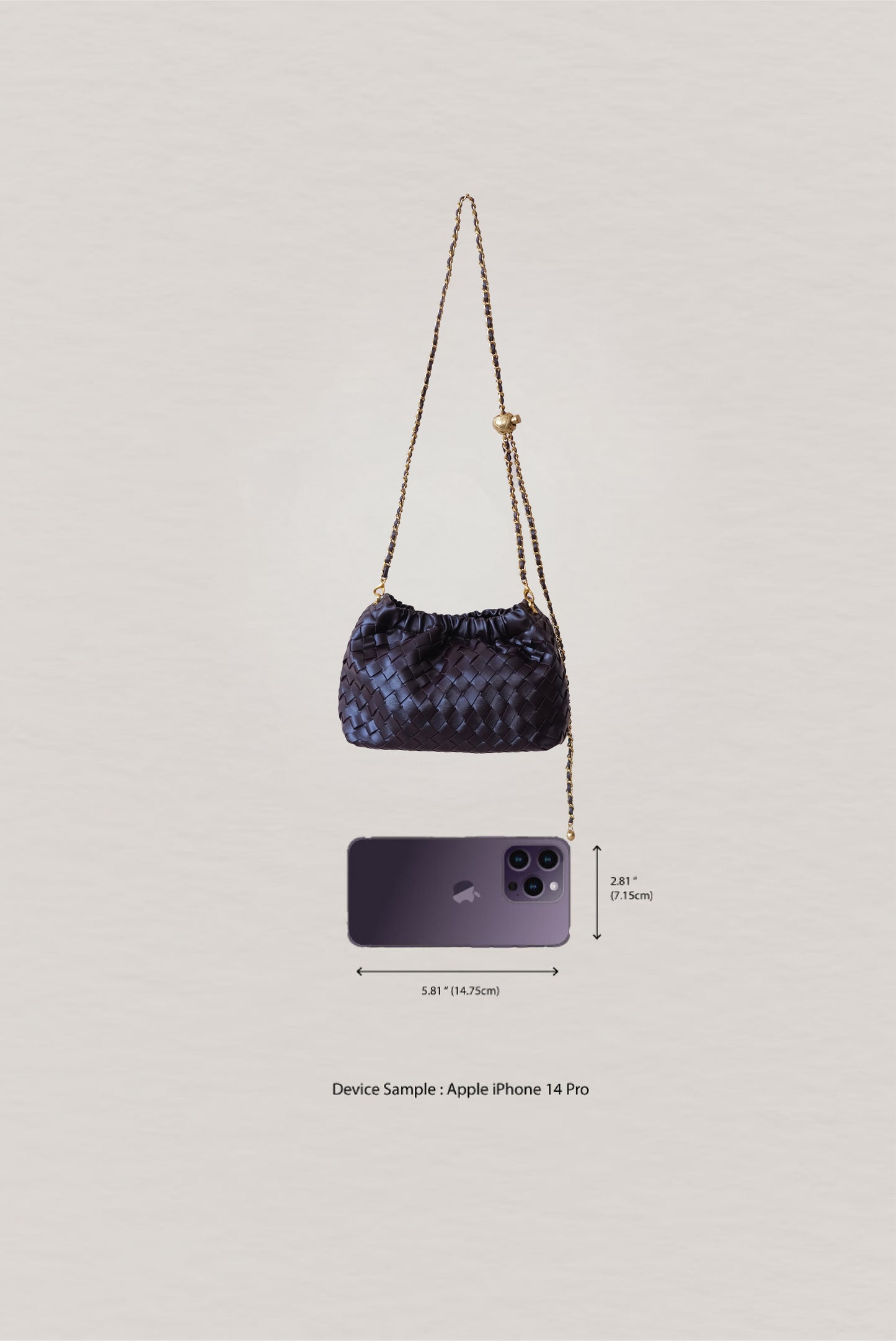 Artisan Signature Cloud Bag - Black Currant