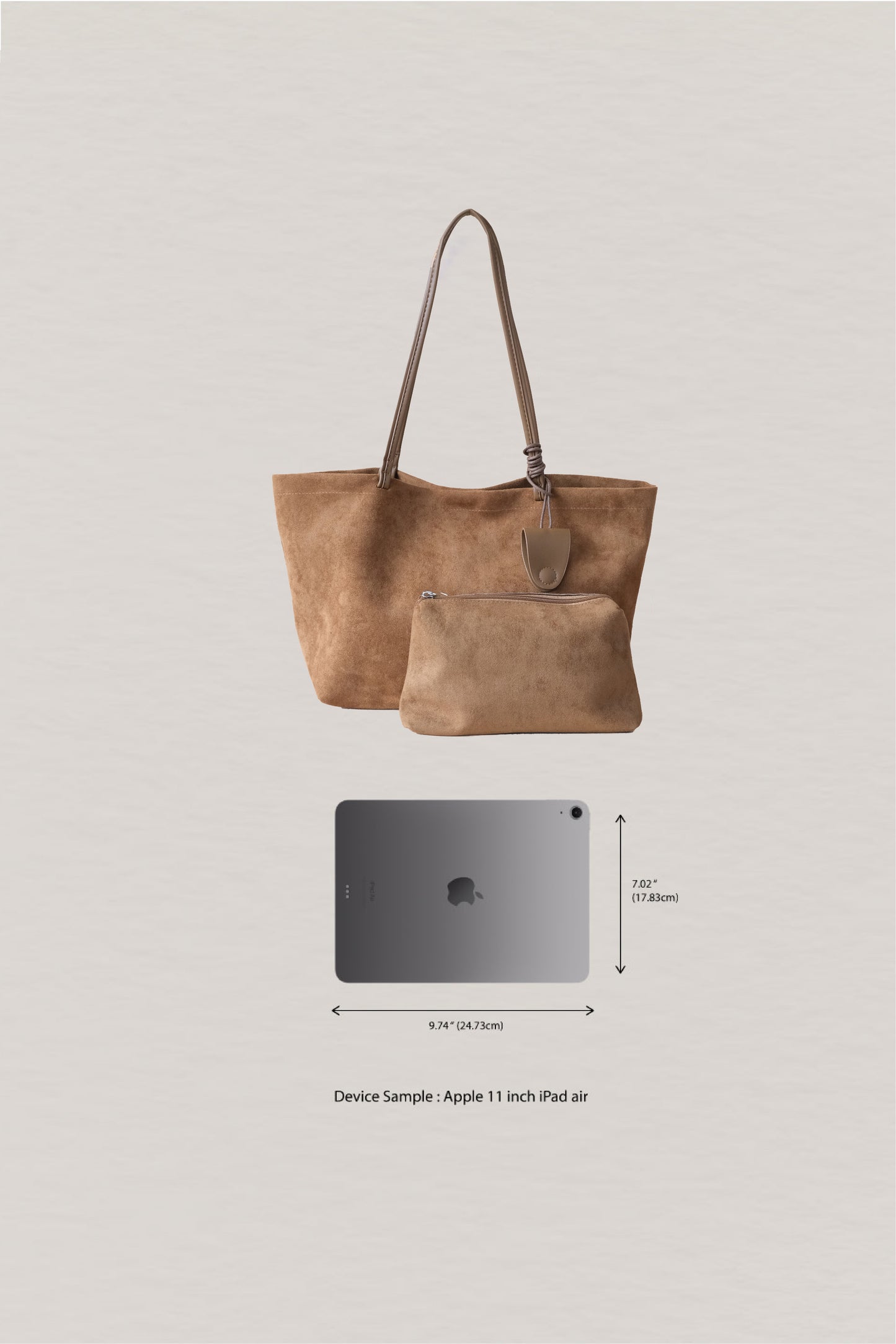 The Signature Soft Shoulder Bag - Earthy Brown