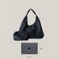 Chic Minimalist Shoulder Tote - Classic Black