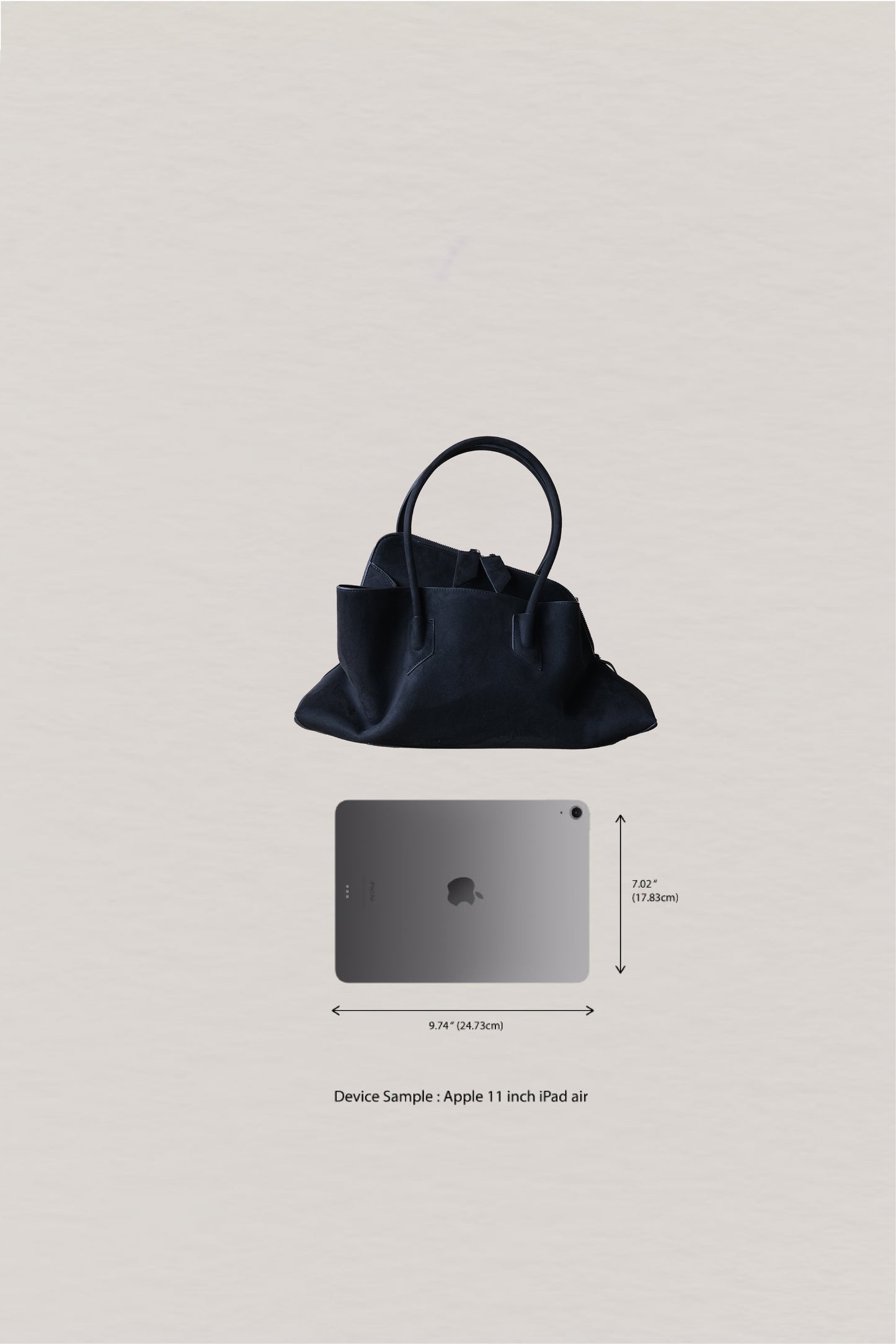 Barne Époque Tote - Matte Black