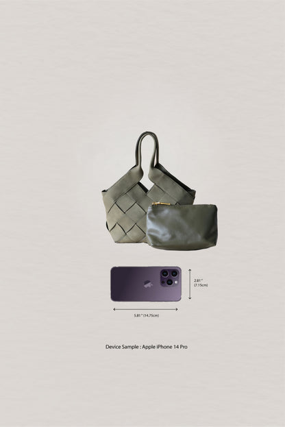 The Alora Tote - Olive Green