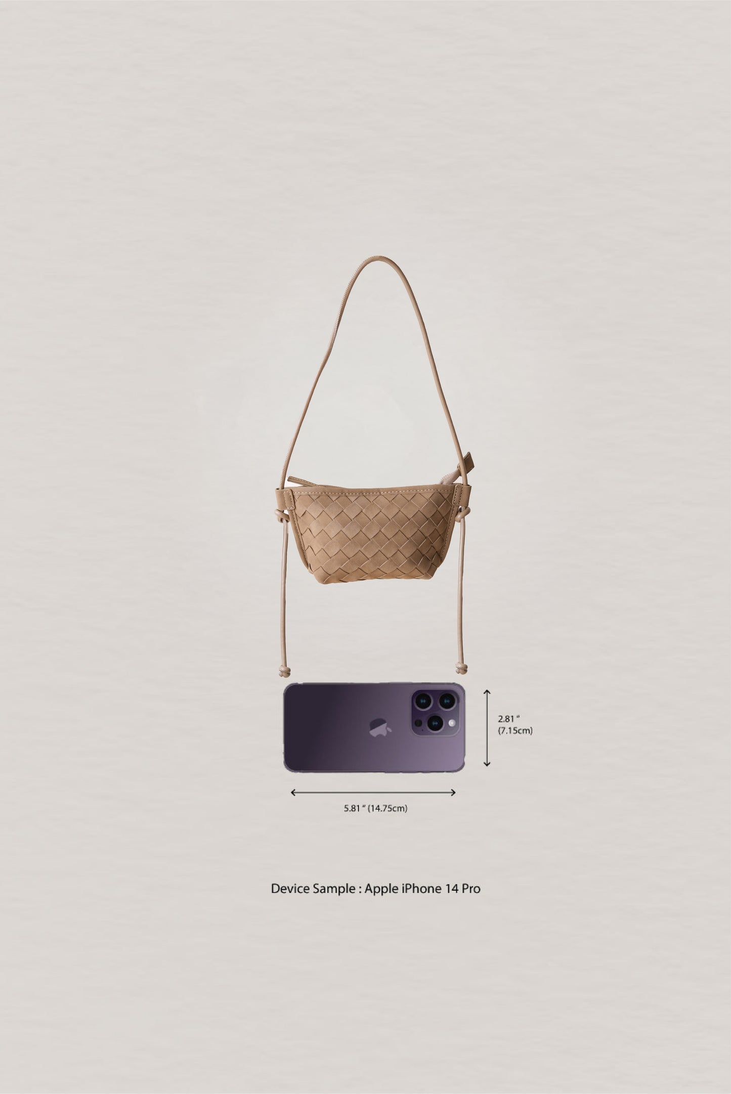 Mini Artisan Satchel - Khaki