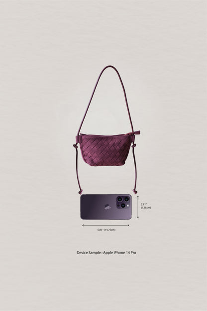 Mini Artisan Satchel - Red