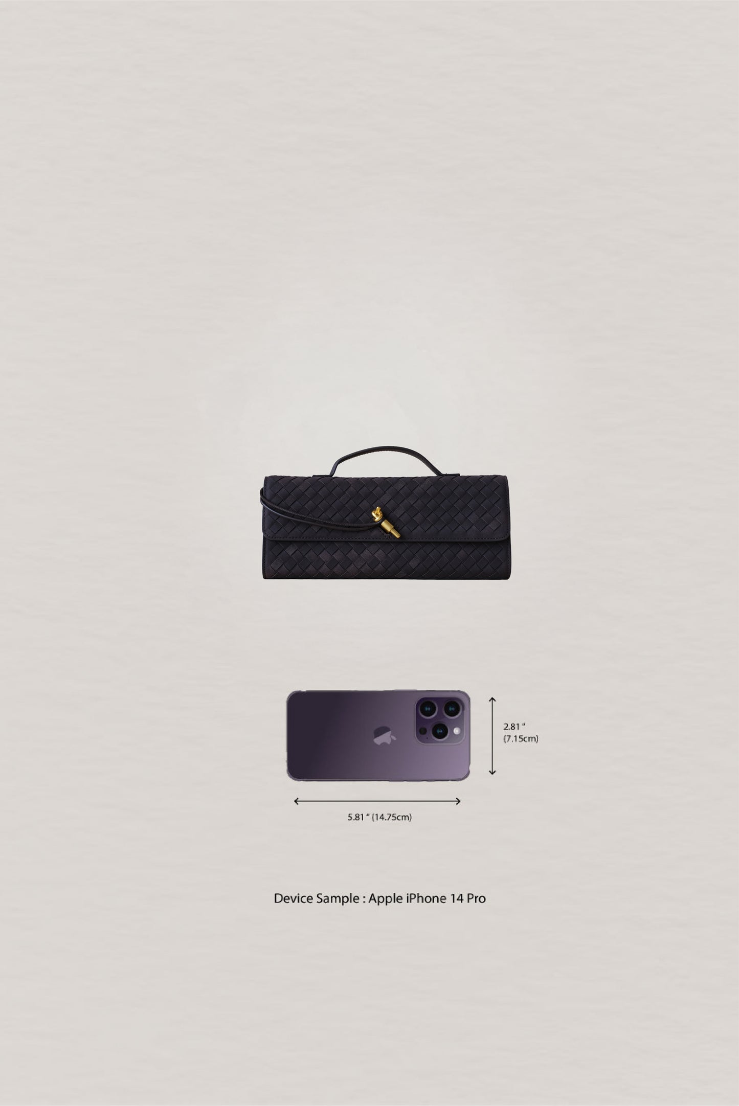 Artisan Crafted Flap Bag - Chocolate