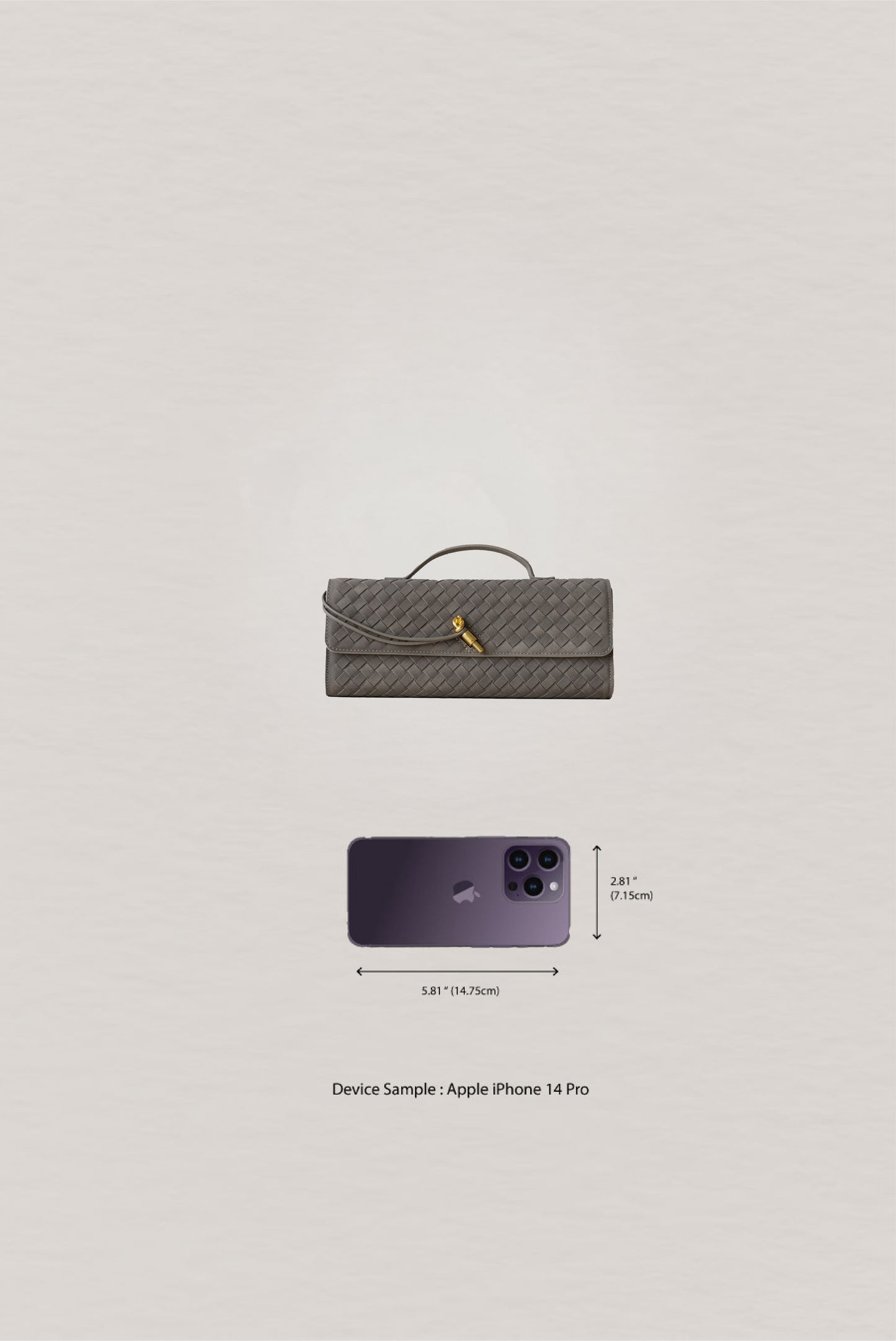 Artisan Crafted Flap Bag - Earthy Green