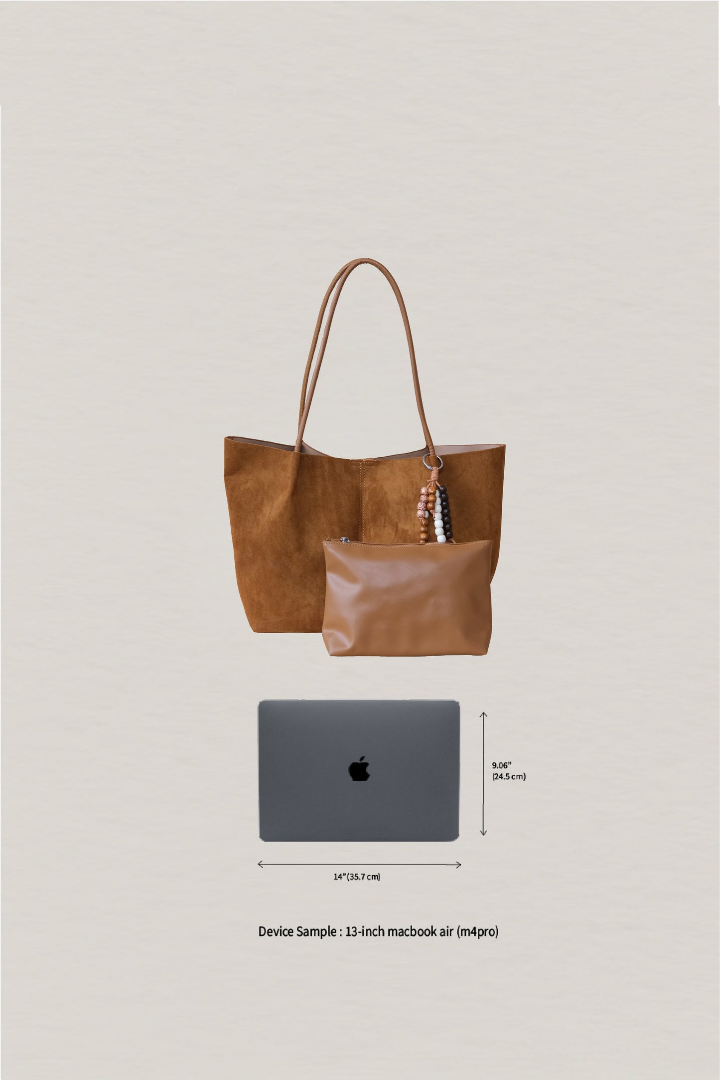 French Ease Tote - Chestnut