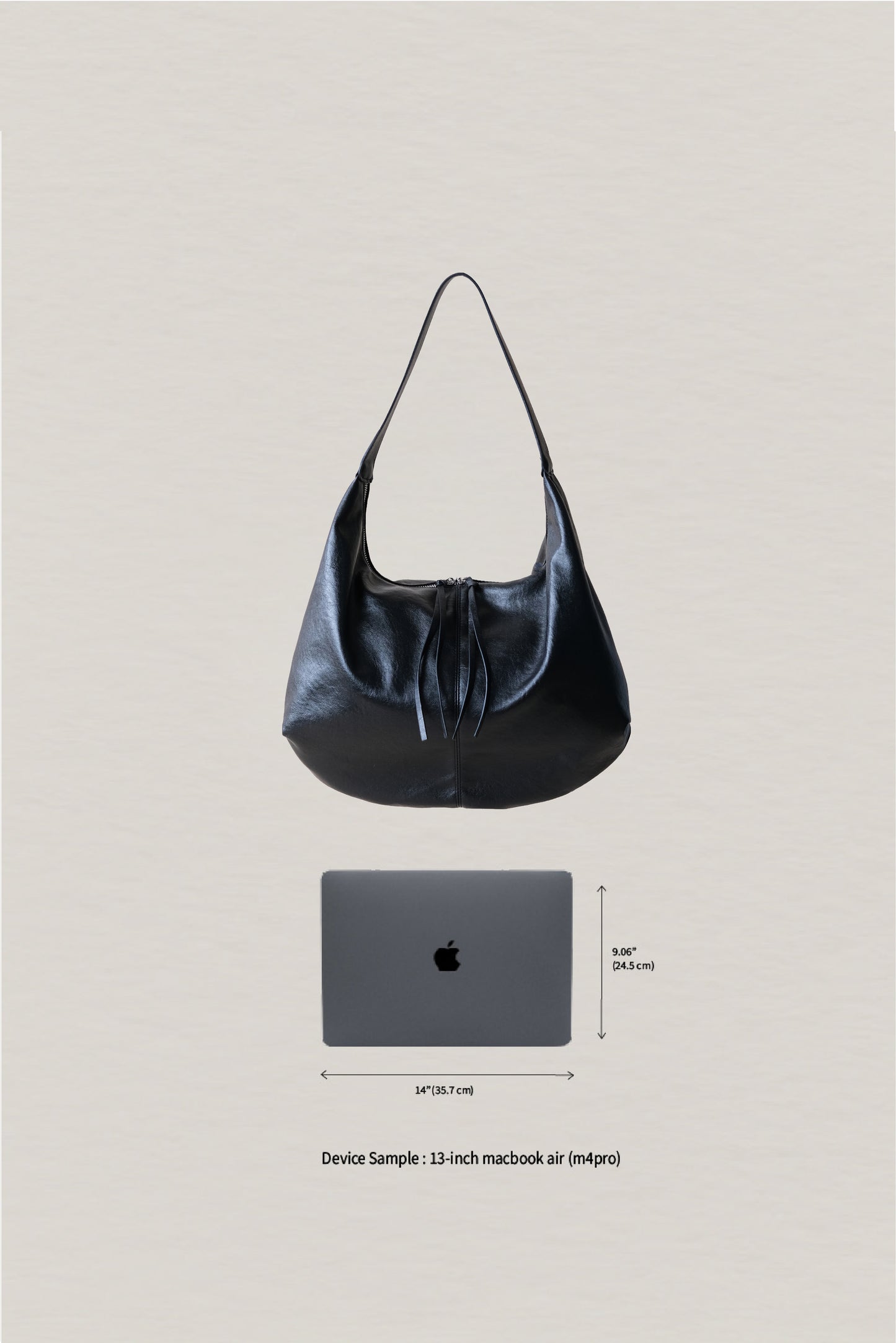 Timeless Soft Carryall Tote - Classic Black