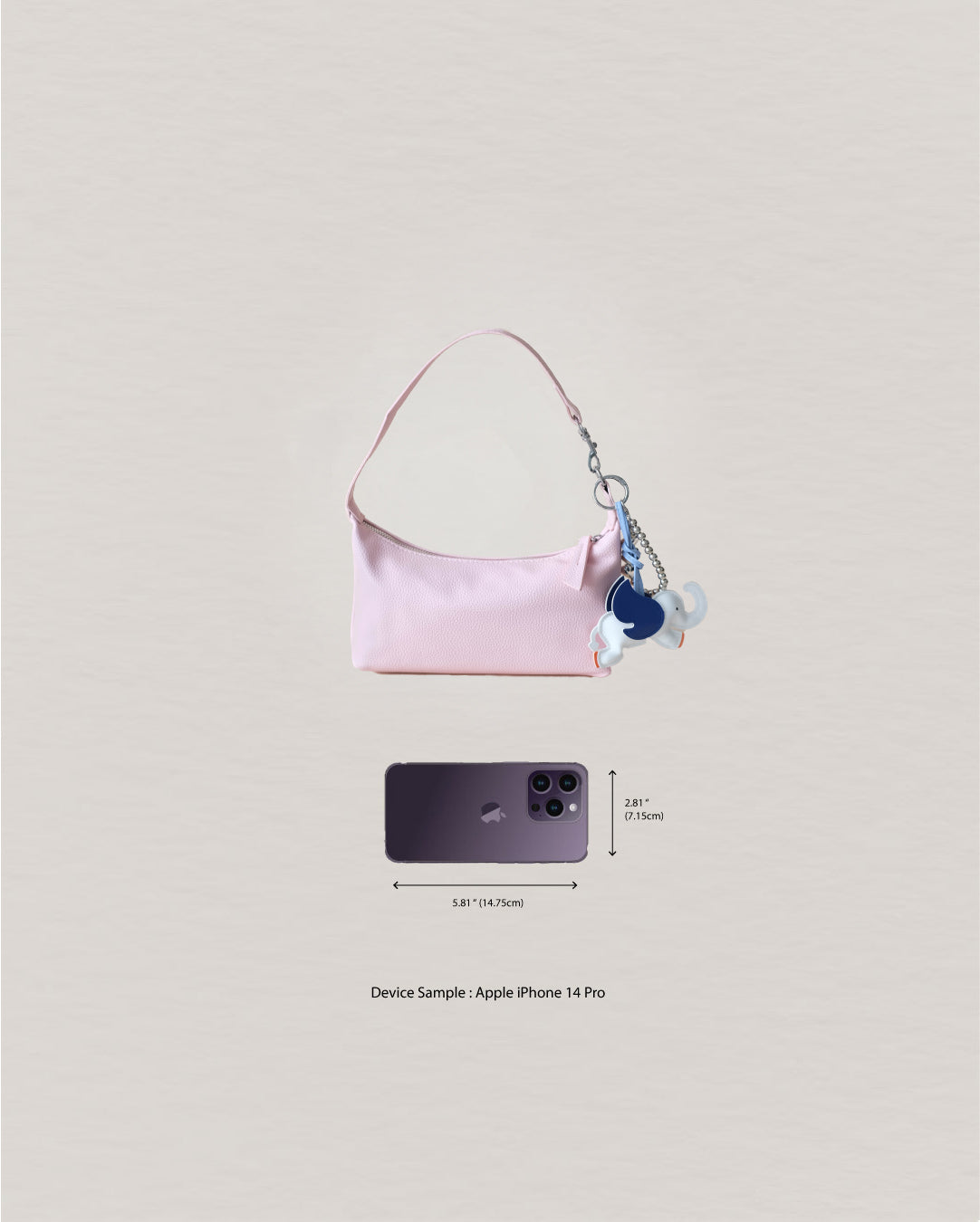The Juliette Bag - Macaroon Pink