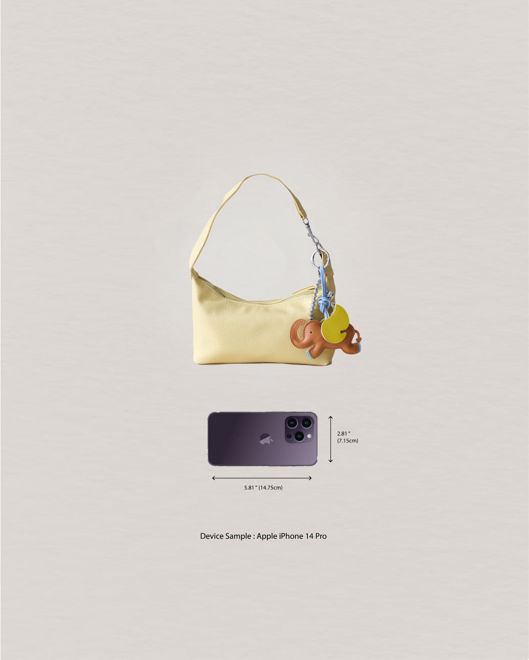 The Juliette Bag - Macaroon Yellow