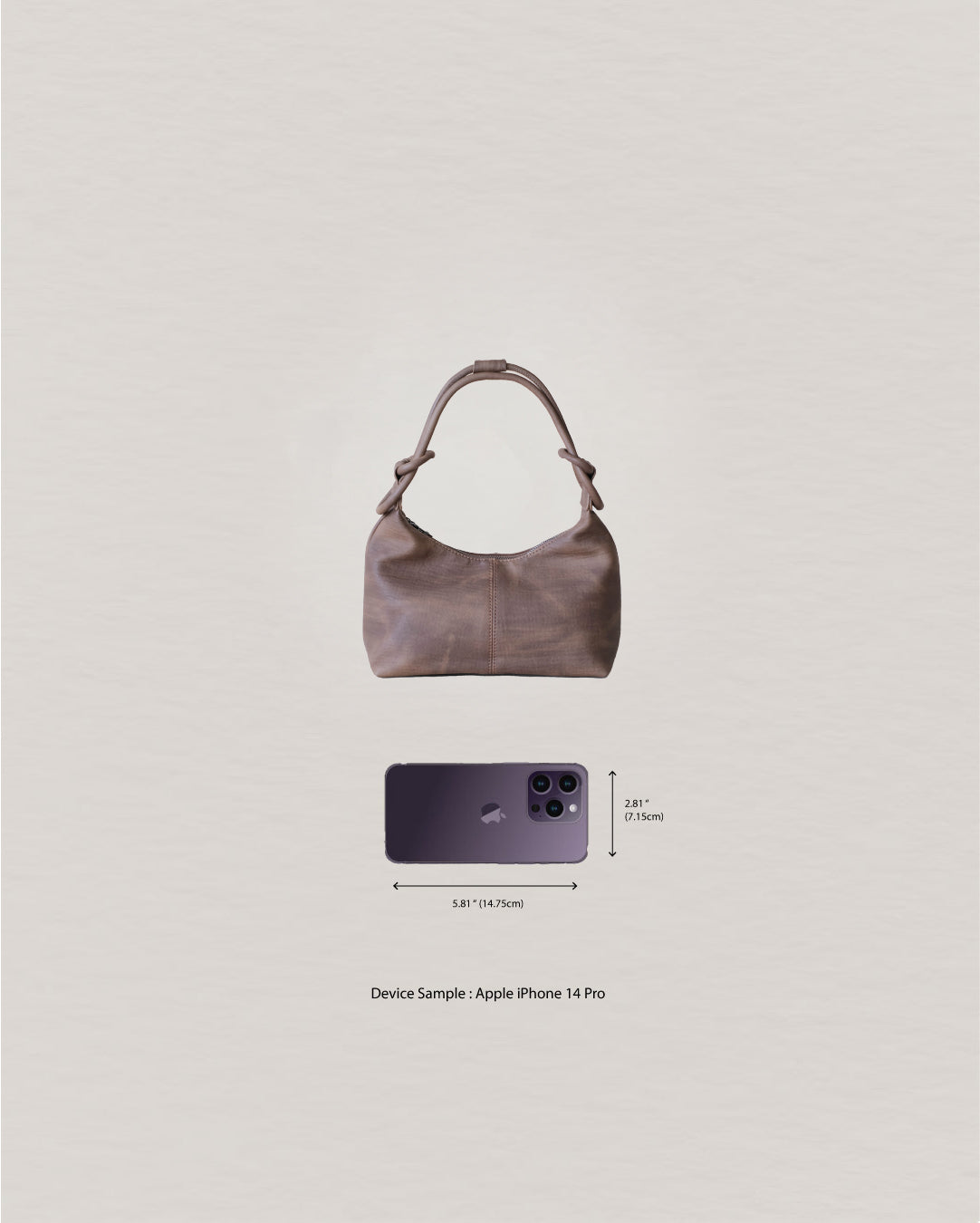 Margaux Four-Way - Dark Brown