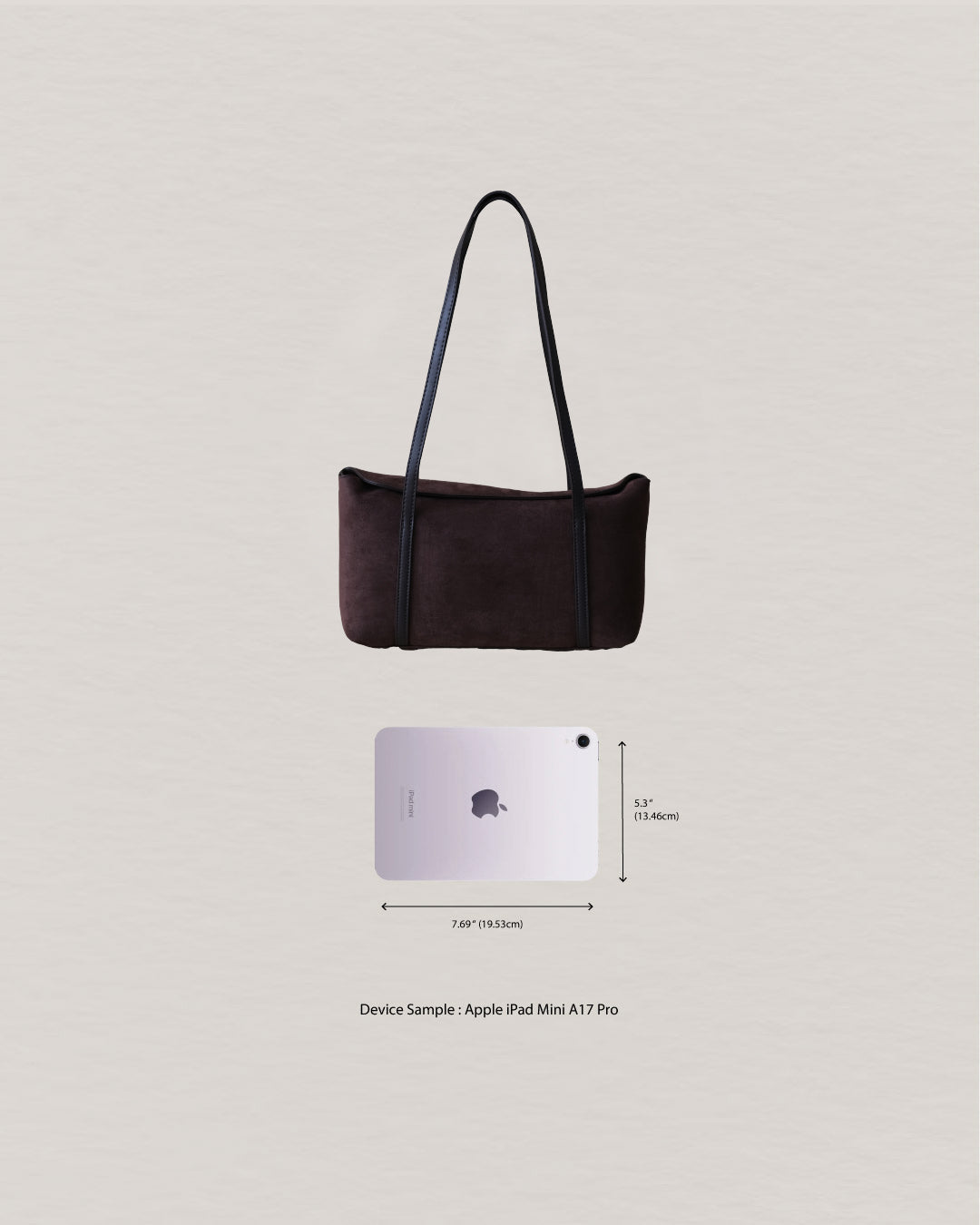 Matte Épure Carry Tote - Dark Coffee